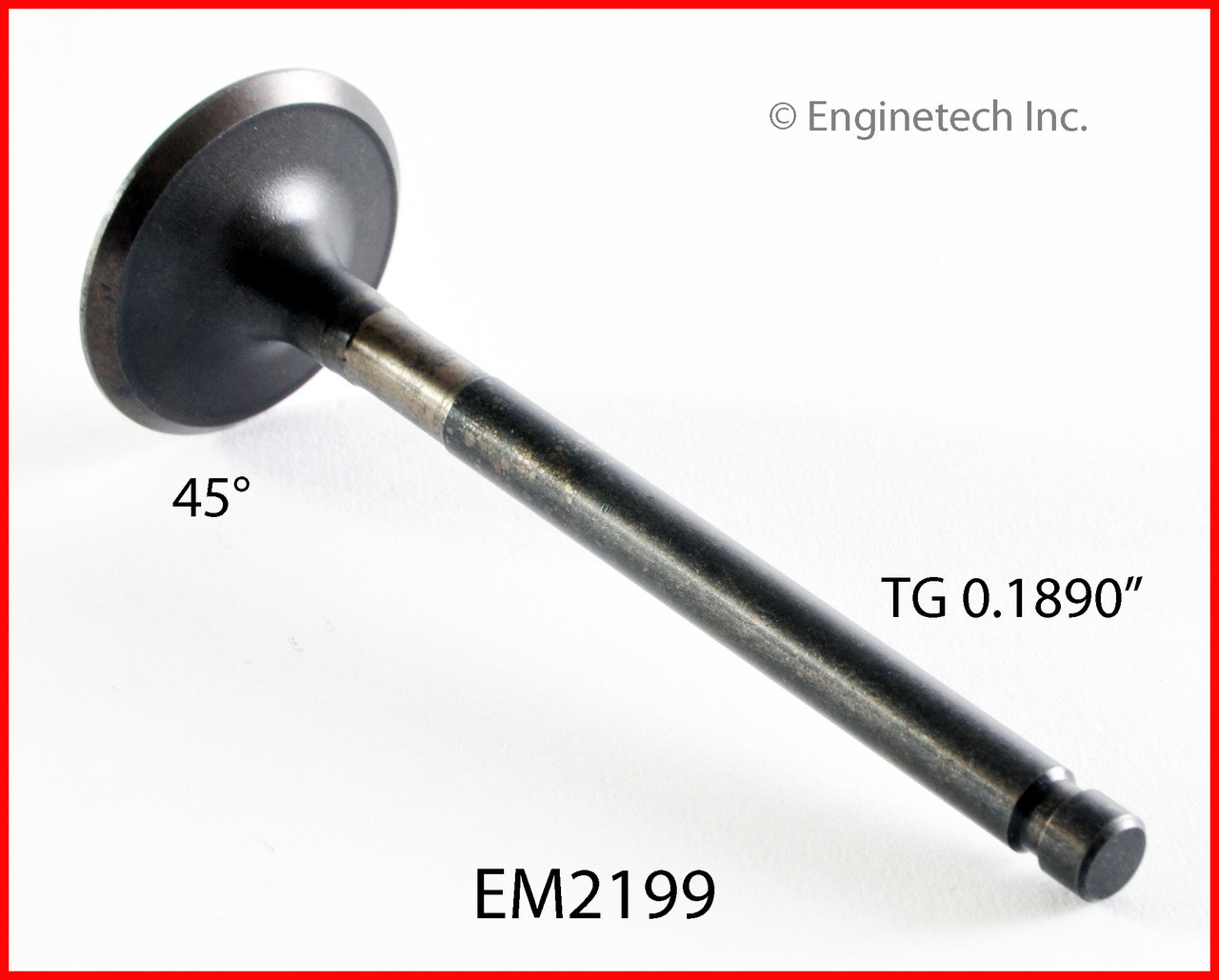 1987 Toyota Pickup 2.4L Engine Exhaust Valve EM2199 -23