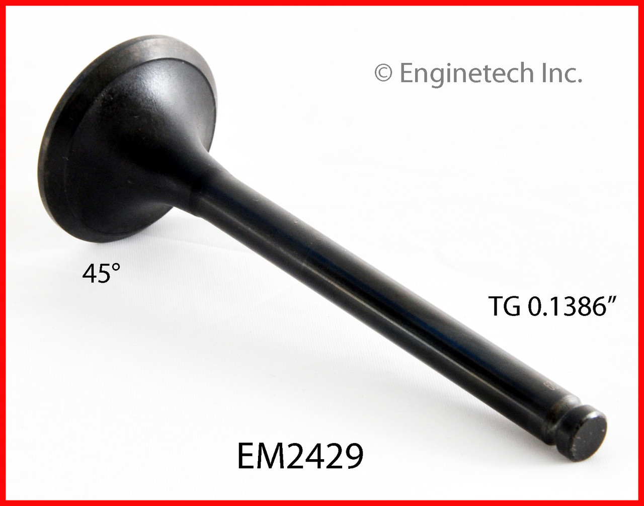 1989 Plymouth Grand Voyager 3.0L Engine Exhaust Valve EM2429 -22
