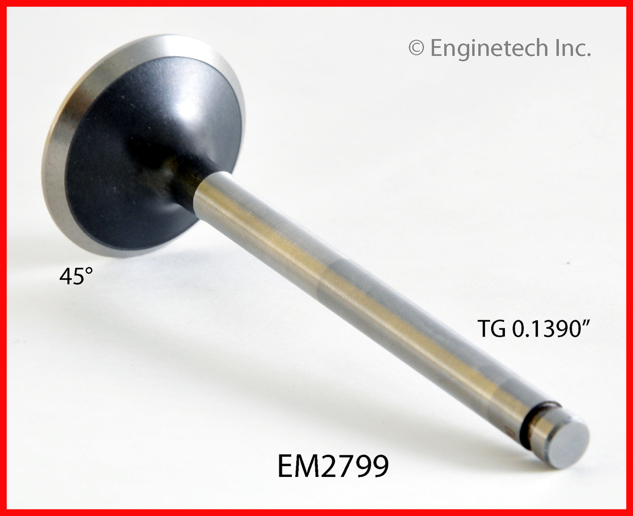 1988 Isuzu Trooper 2.6L Engine Exhaust Valve EM2799 -3