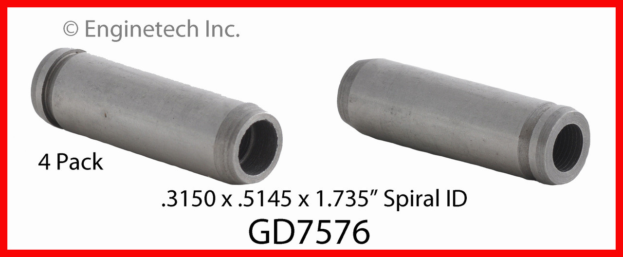 Valve Guide - 1993 Plymouth Acclaim 3.0L (GD7576.H77)