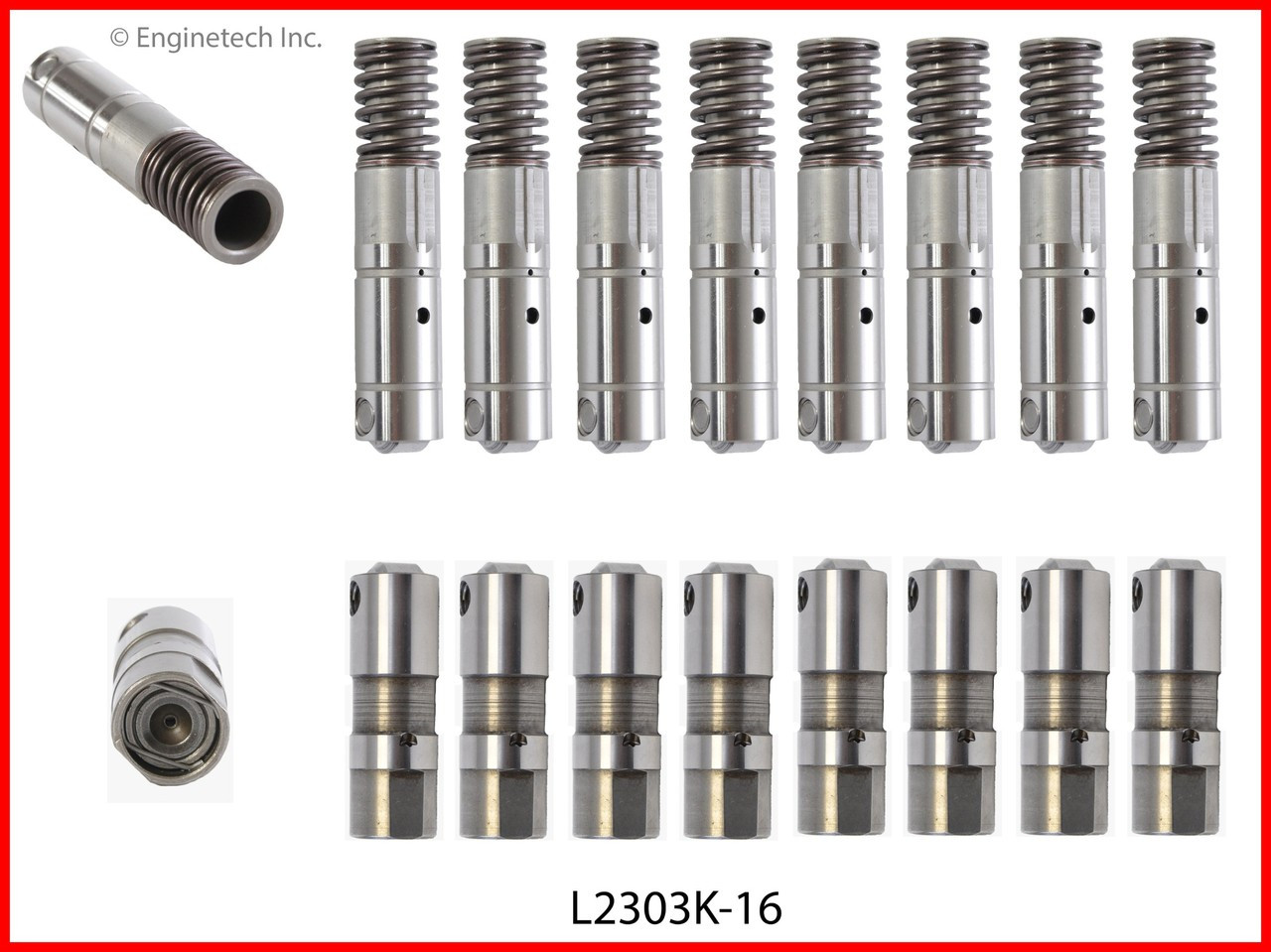 Valve Lifter - 2015 Chevrolet Camaro 6.2L (L2303K-16.K411)