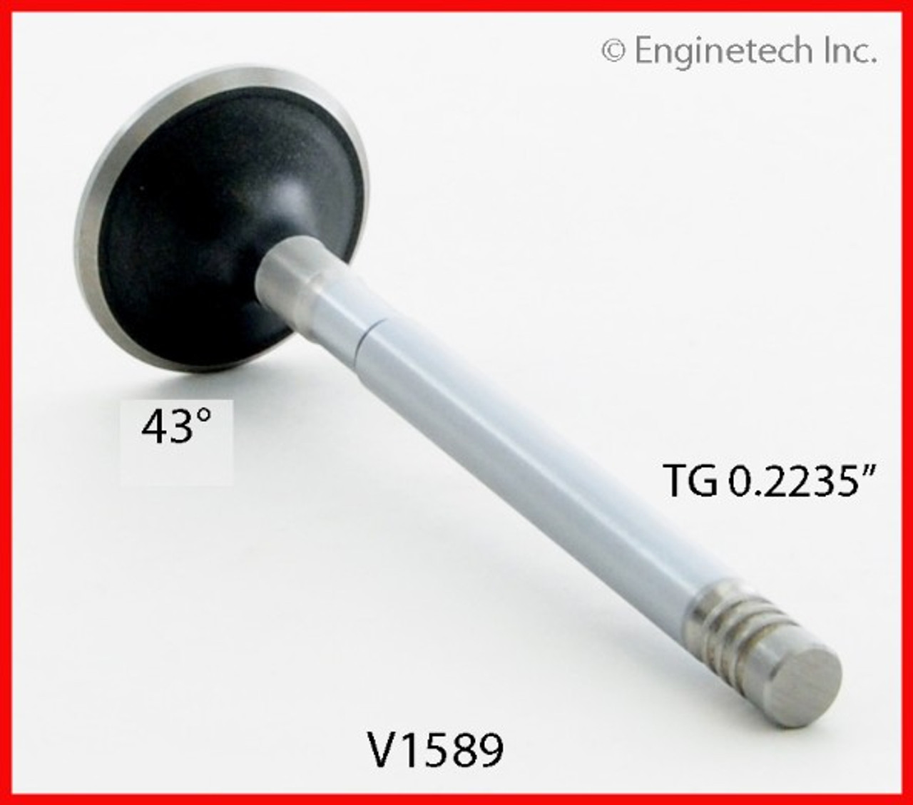 Exhaust Valve - 1985 Chrysler Fifth Avenue 5.2L (V1589.K600)