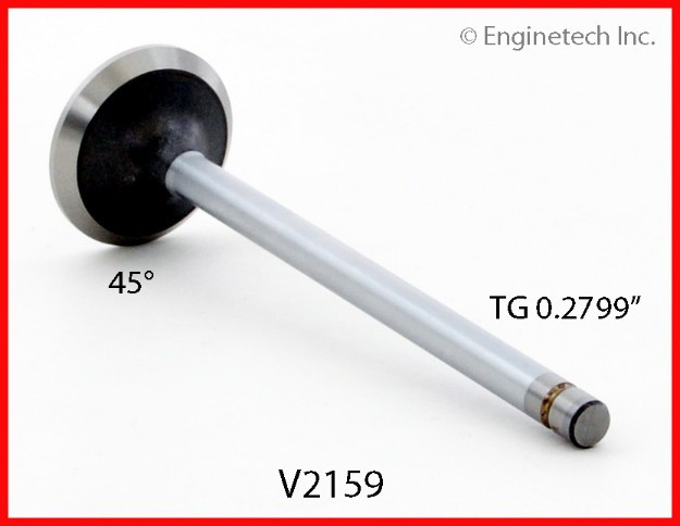 Exhaust Valve - 1988 Oldsmobile Firenza 2.0L (V2159.A10)