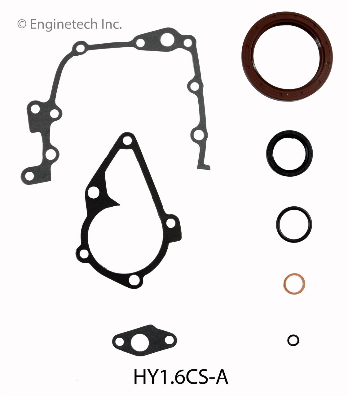 2010 Kia Rio5 1.6L Engine Lower Gasket Set HY1.6CS-A -21