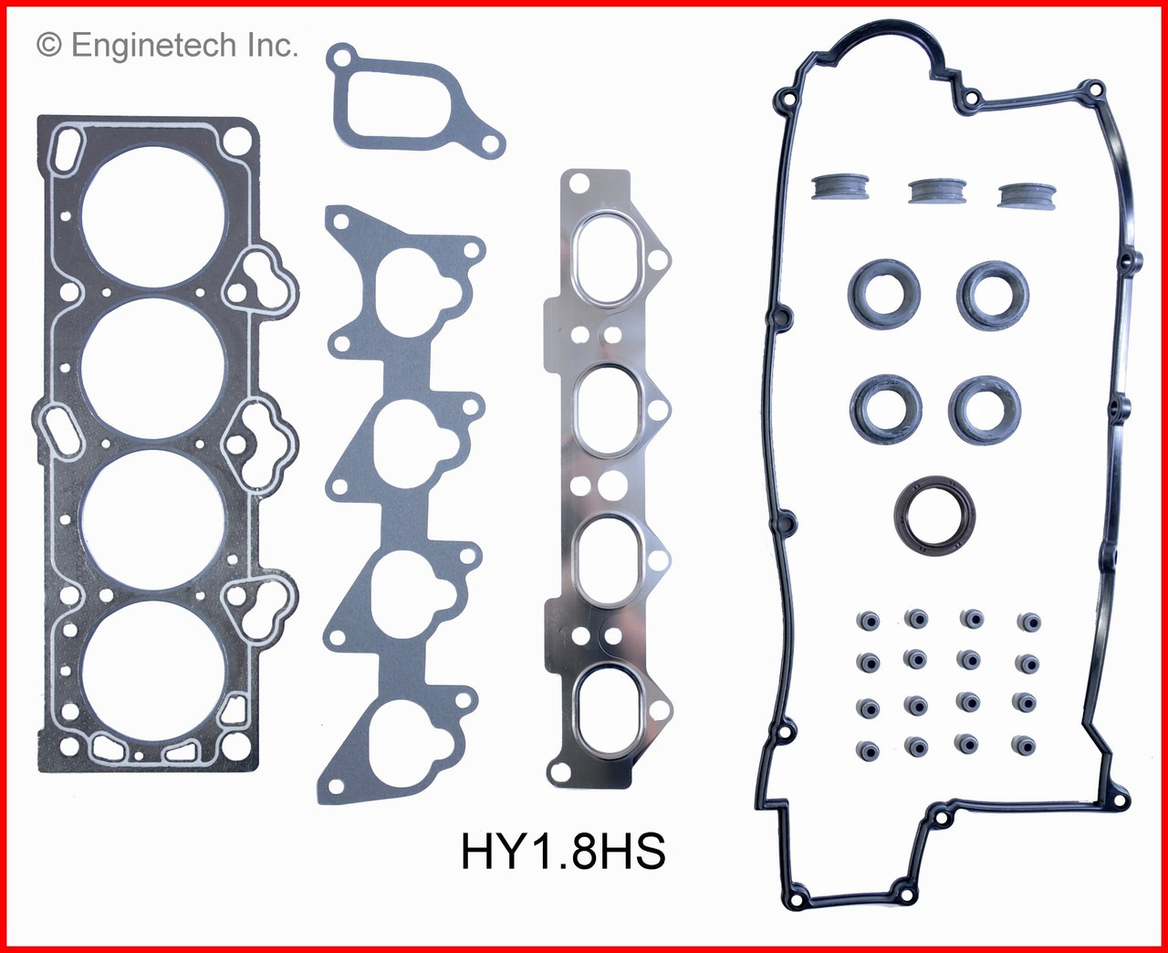 1997 Hyundai Tiburon 1.8L Engine Cylinder Head Gasket Set HY1.8HS -3