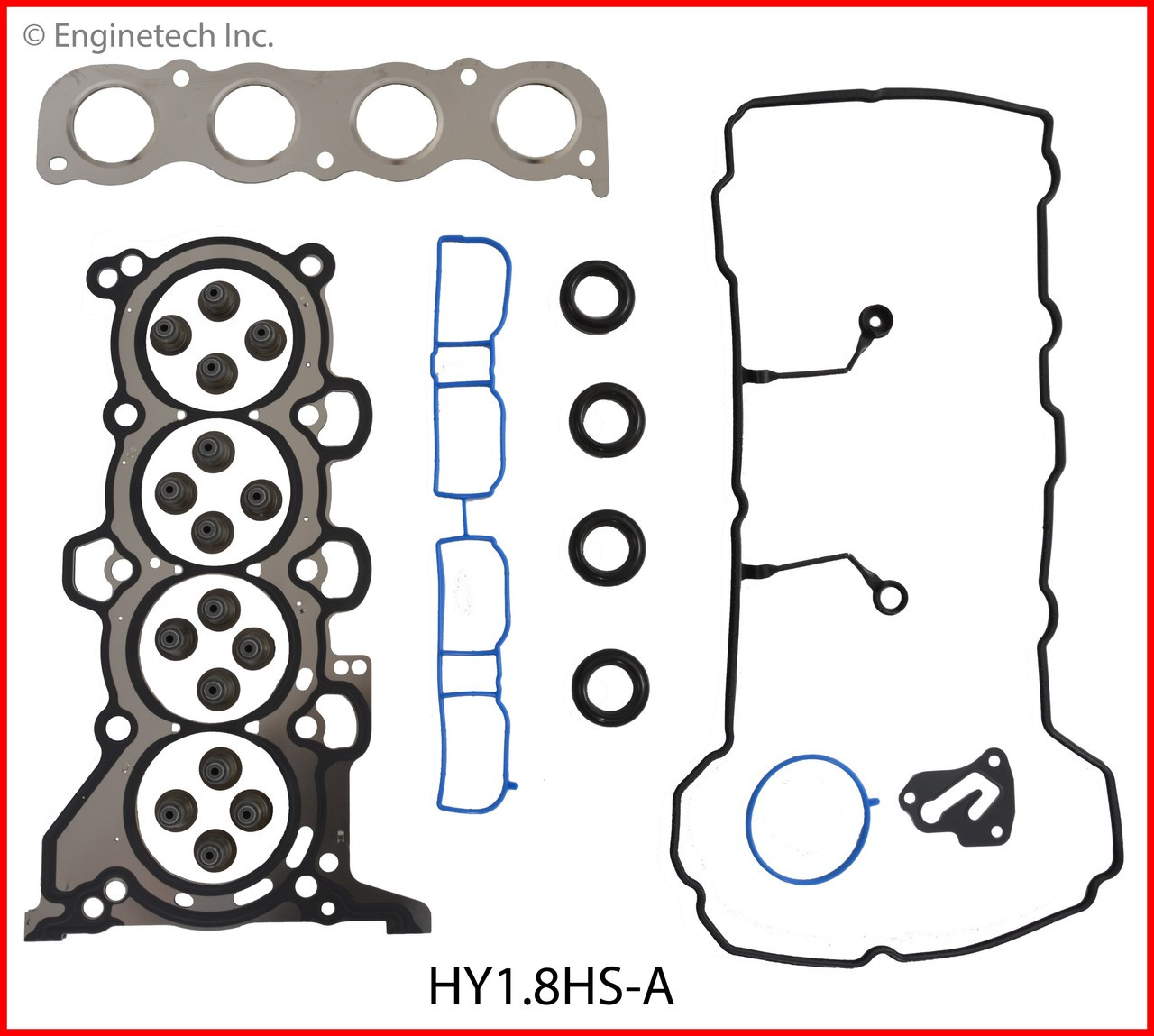 2013 Hyundai Elantra Coupe 1.8L Engine Cylinder Head Gasket Set HY1.8HS-A -9