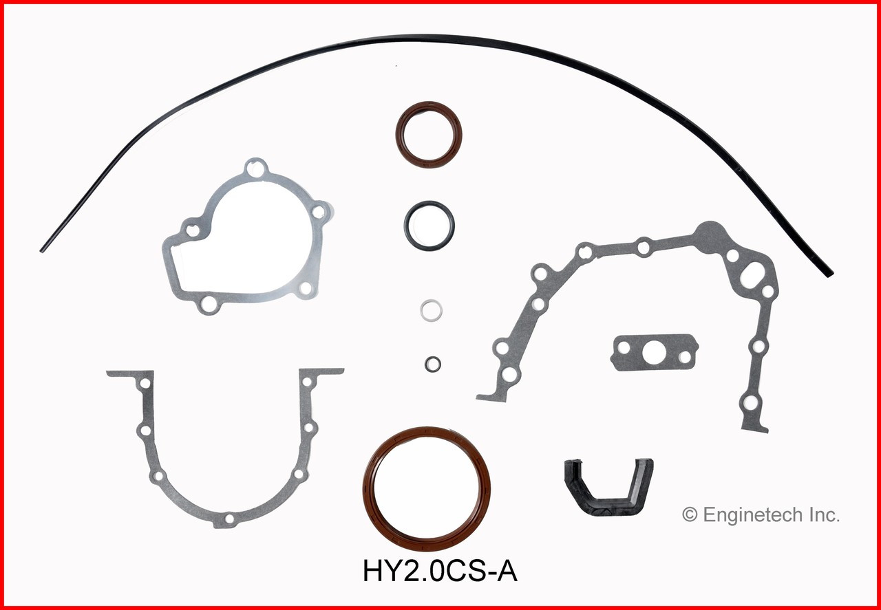 2005 Hyundai Elantra 2.0L Engine Lower Gasket Set HY2.0CS-A -16 2005 Hyundai Elantra 2.0L Engine Lower Gasket Set HY2.0CS-A -16