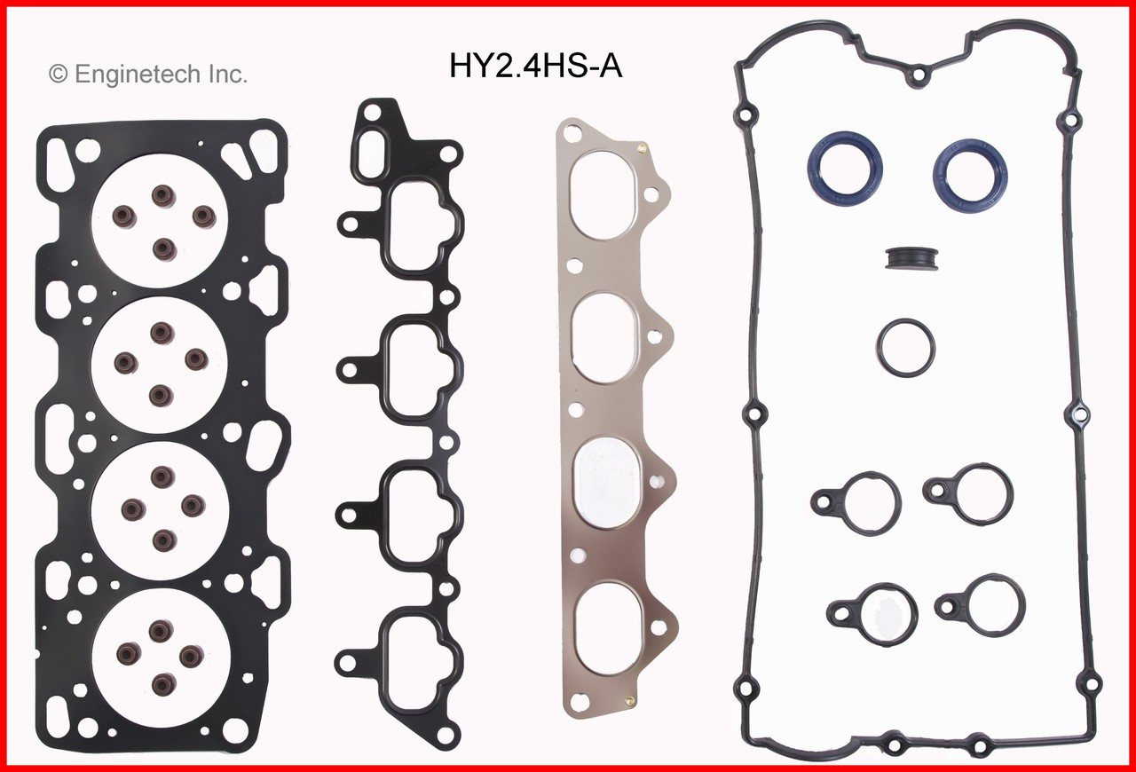 2005 Hyundai Santa Fe 2.4L Engine Gasket Set HY2.4K-2 -15