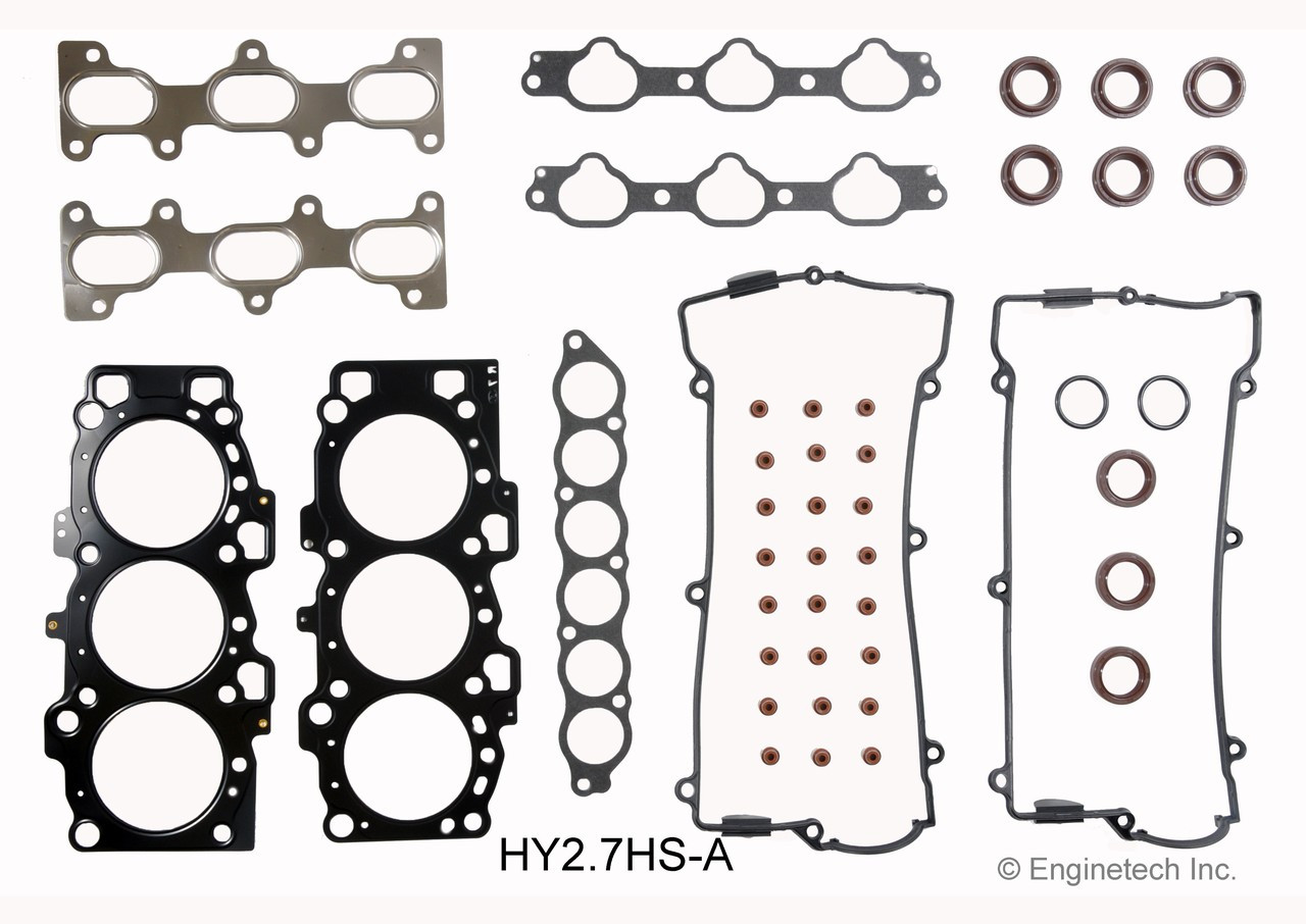 2003 Kia Optima 2.7L Engine Cylinder Head Gasket Set HY2.7HS-A -8