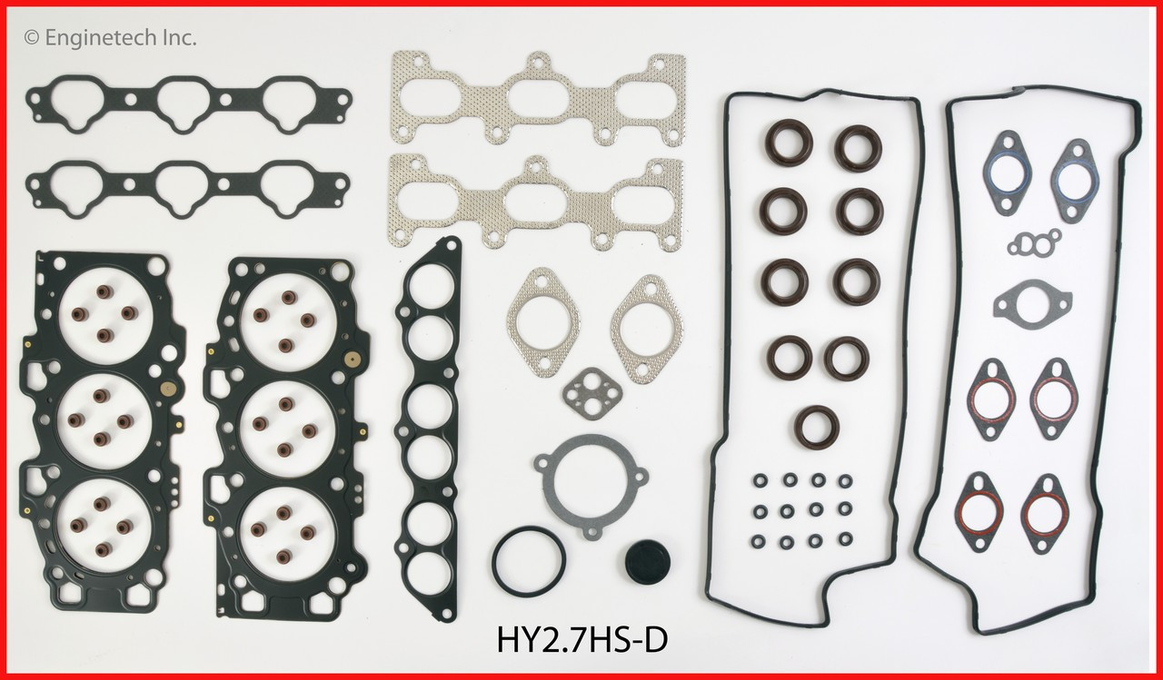 2008 Hyundai Santa Fe 2.7L Engine Cylinder Head Gasket Set HY2.7HS-D -6