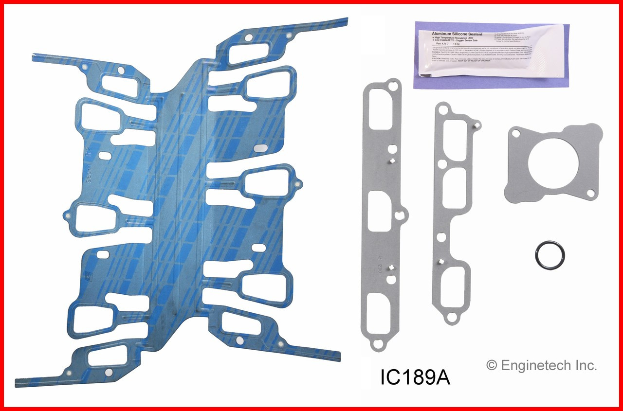 1987 Chevrolet Camaro 2.8L Engine Intake Manifold Gasket IC189A -3