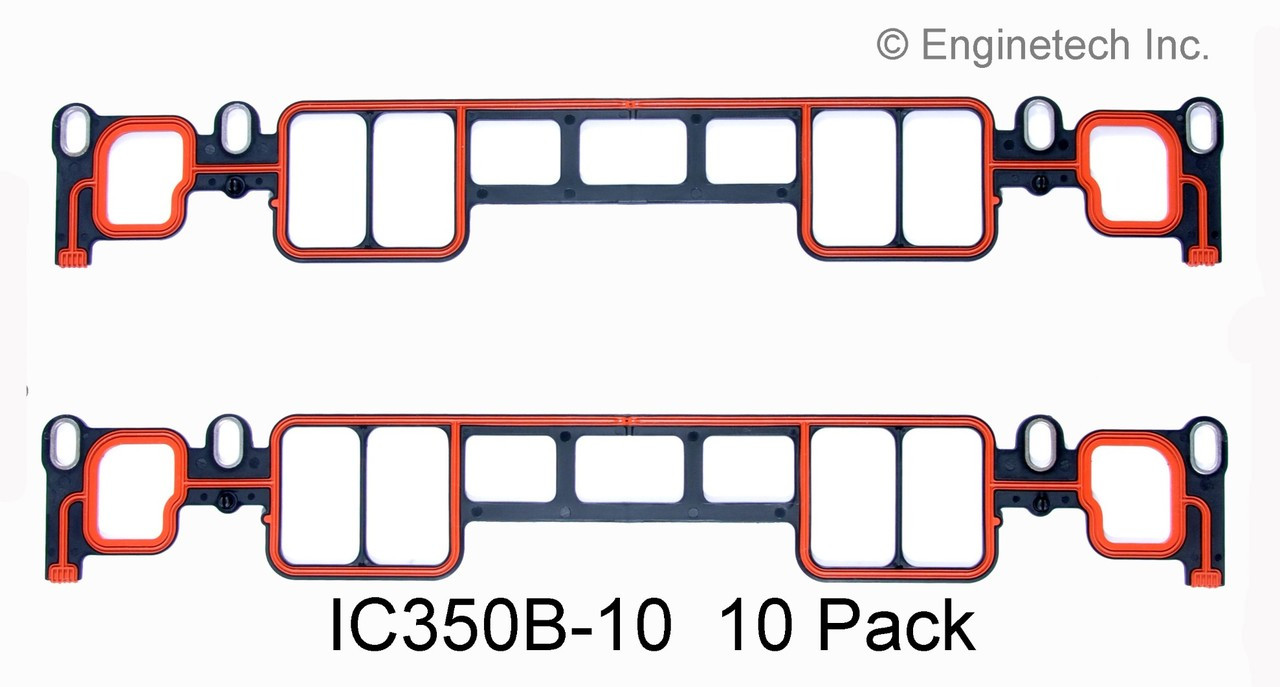 1996 Chevrolet C2500 5.7L Engine Intake Manifold Gasket IC350B-10 -6