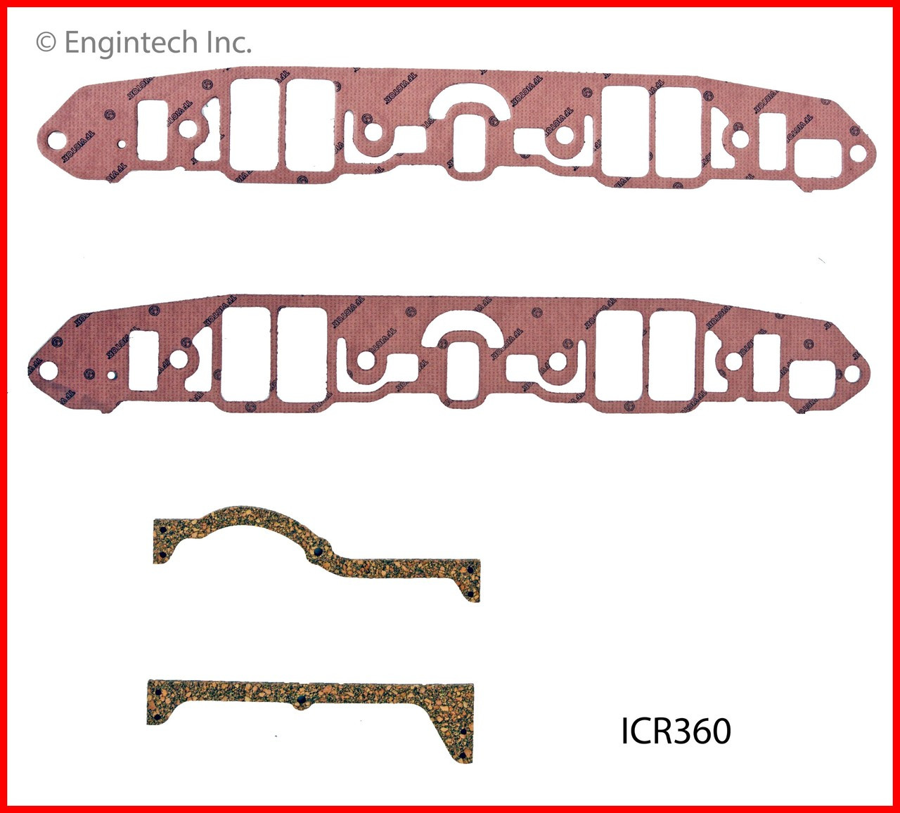 1989 Dodge Ramcharger 5.9L Engine Intake Manifold Gasket ICR360 -8