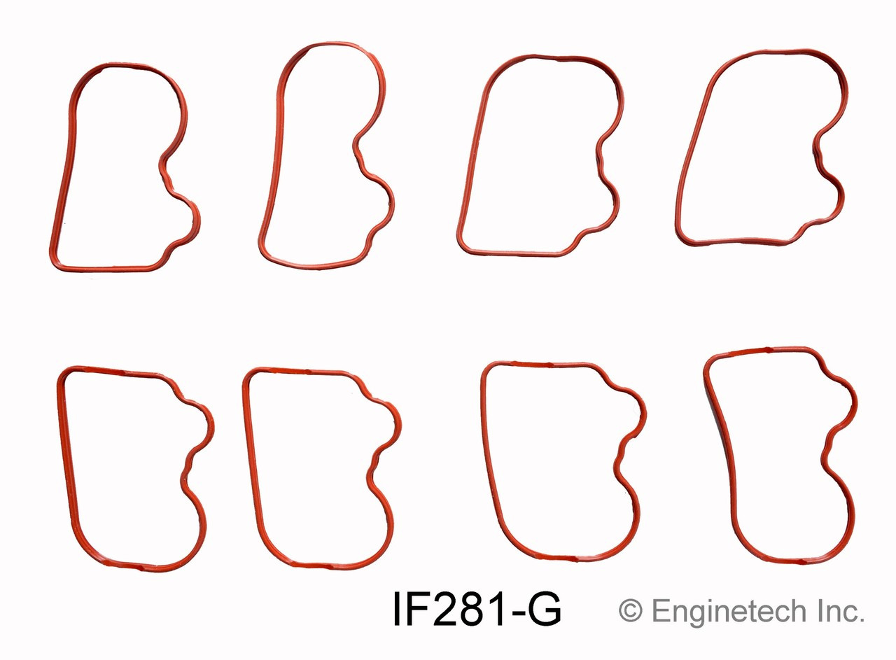 1998 Lincoln Continental 4.6L Engine Intake Manifold Gasket IF281-G -1