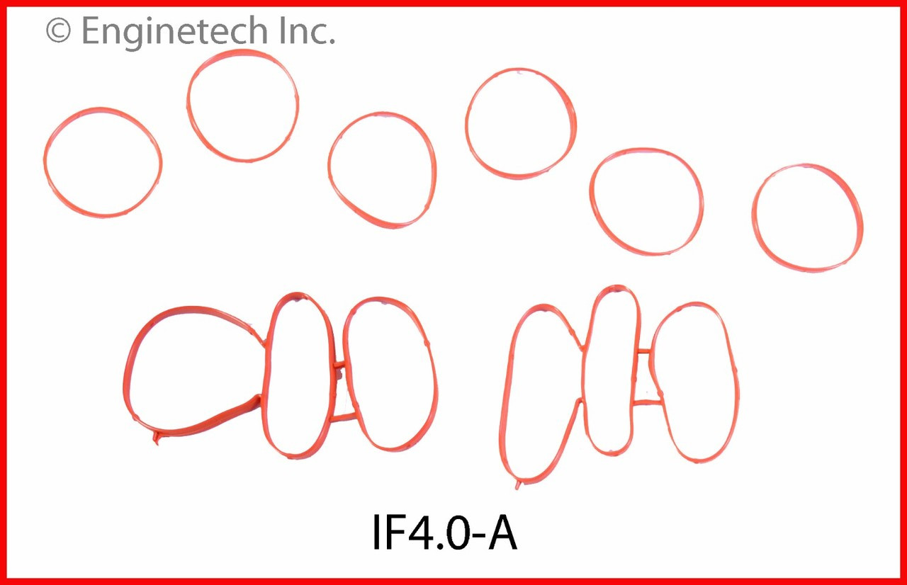 2000 Mercury Mountaineer 4.0L Engine Intake Manifold Gasket IF4.0-A -7