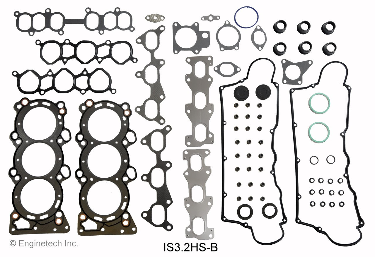 1997 Honda Passport 3.2L Engine Cylinder Head Gasket Set IS3.2HS-B -6