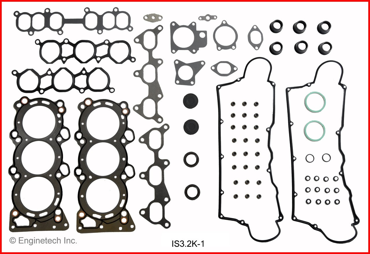 1993 Isuzu Rodeo 3.2L Engine Gasket Set IS3.2K-1 -2