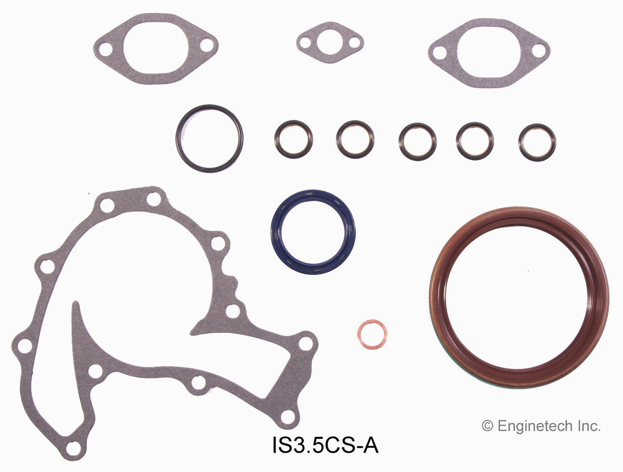 1994 Isuzu Rodeo 3.2L Engine Lower Gasket Set IS3.5CS-A -7