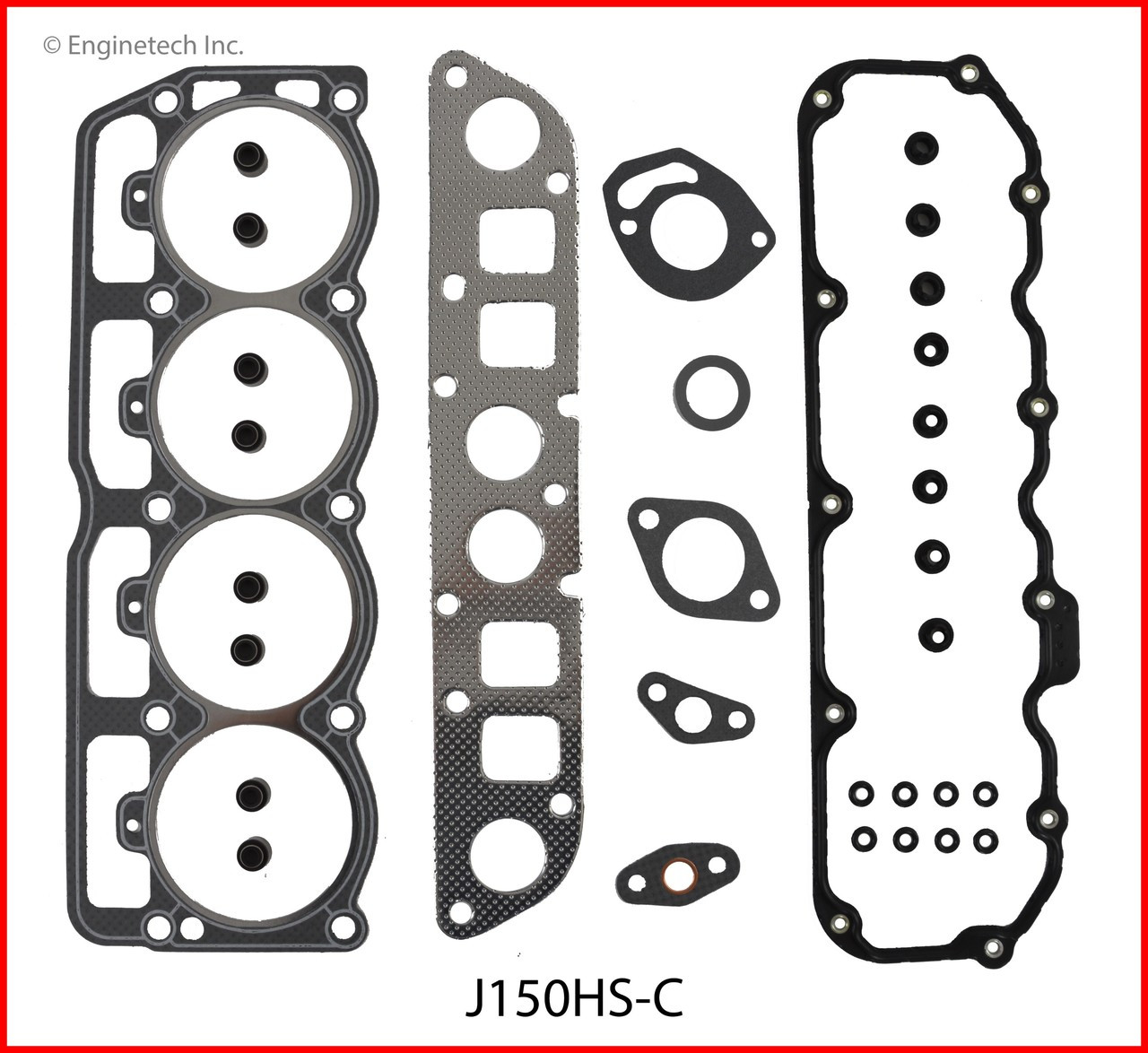 1998 Jeep TJ 2.5L Engine Cylinder Head Gasket Set J150HS-C -7