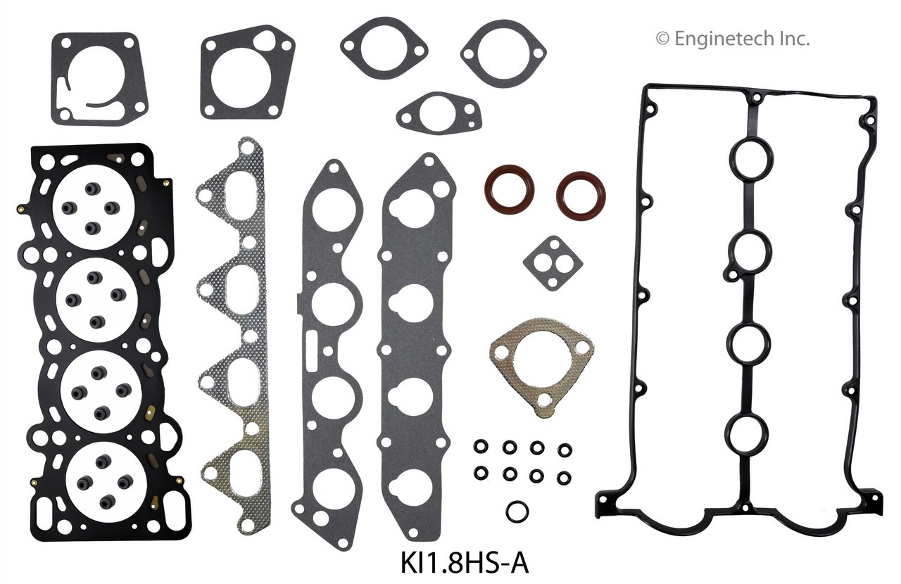 2000 Kia Spectra 1.8L Engine Cylinder Head Gasket Set KI1.8HS-A -7