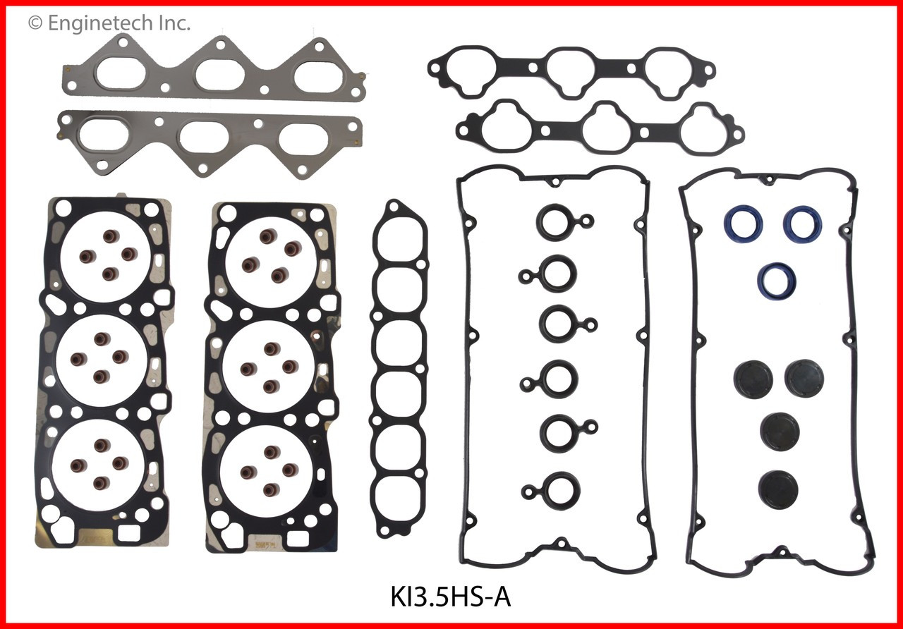 2005 Kia Sedona 3.5L Engine Gasket Set KI3.5K-1 -6