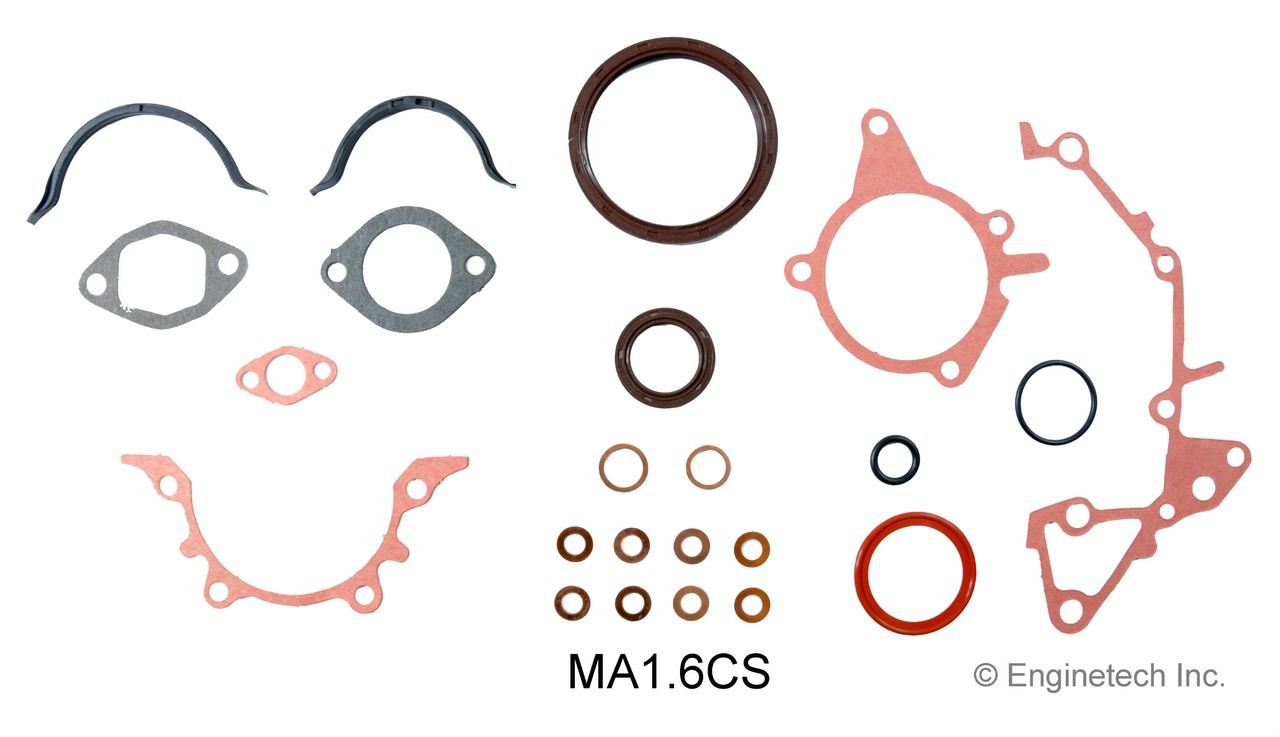 1990 Mazda 323 1.6L Engine Lower Gasket Set MA1.6CS -1