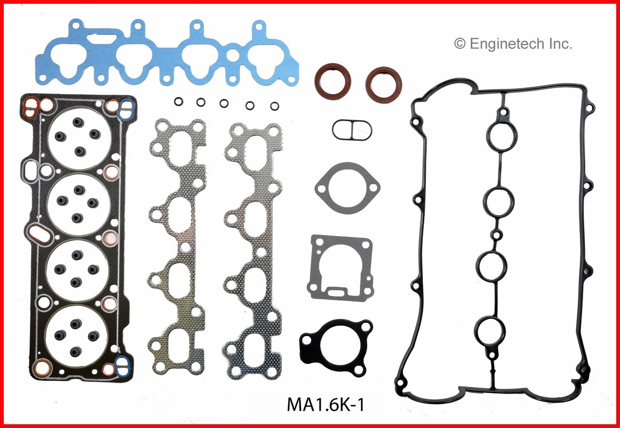 1991 Mazda Miata 1.6L Engine Gasket Set MA1.6K-1 -1