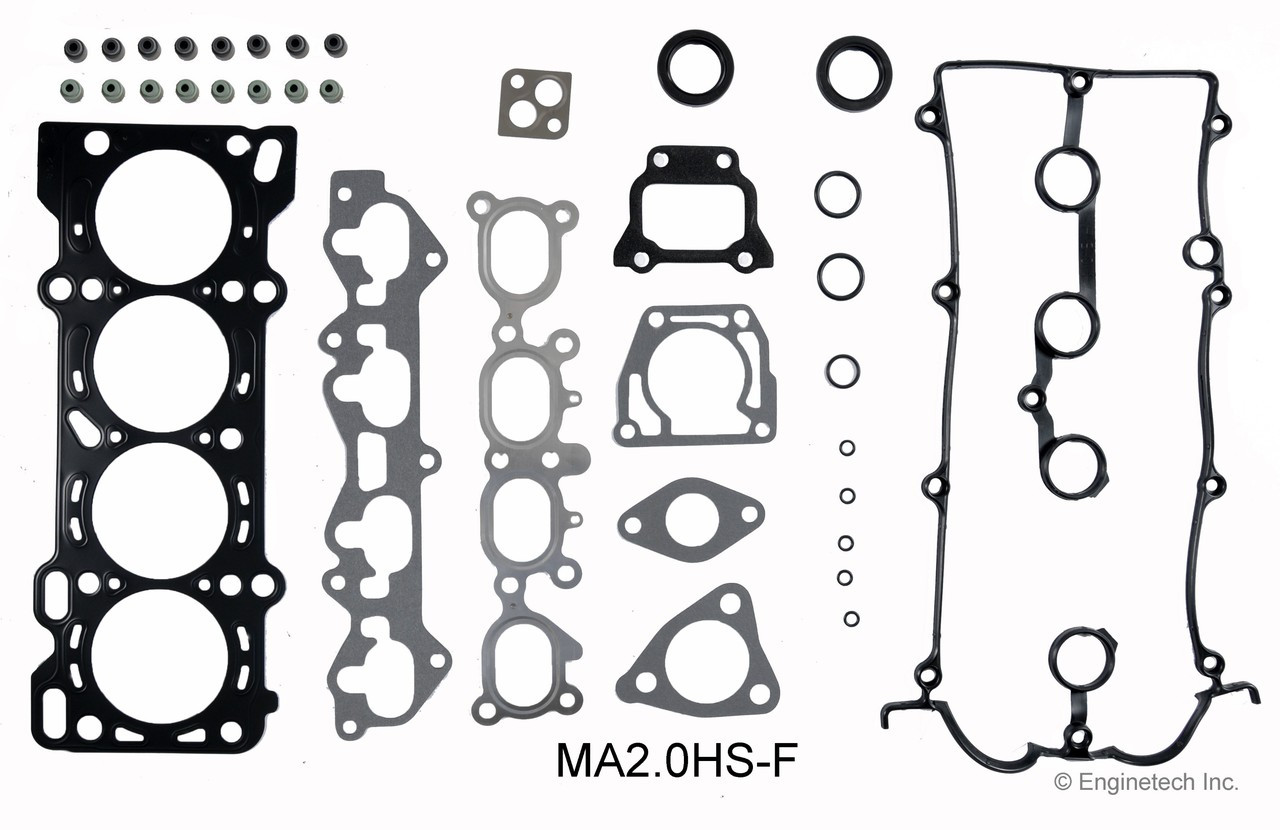 1995 Mazda 626 2.0L Engine Cylinder Head Gasket Set MA2.0HS-F -8