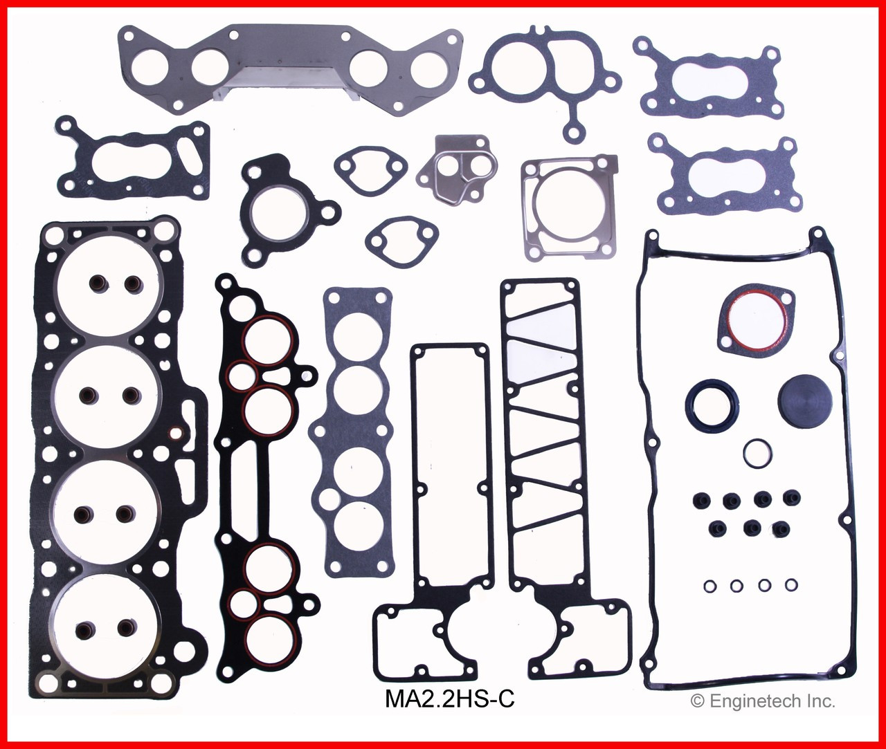 1987 Mazda B2200 2.2L Engine Cylinder Head Gasket Set MA2.2HS-C -1