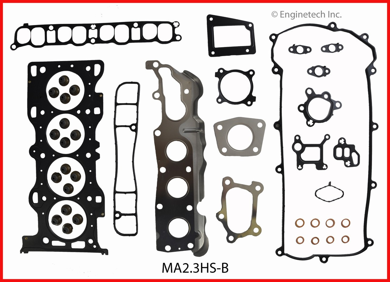 2008 Mazda 3 2.3L Engine Cylinder Head Gasket Set MA2.3HS-B -6