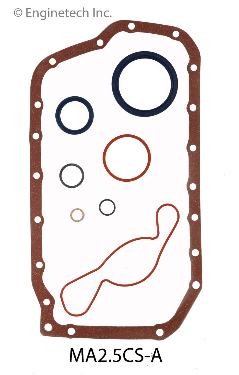 1995 Mazda 626 2.5L Engine Lower Gasket Set MA2.5CS-A -5