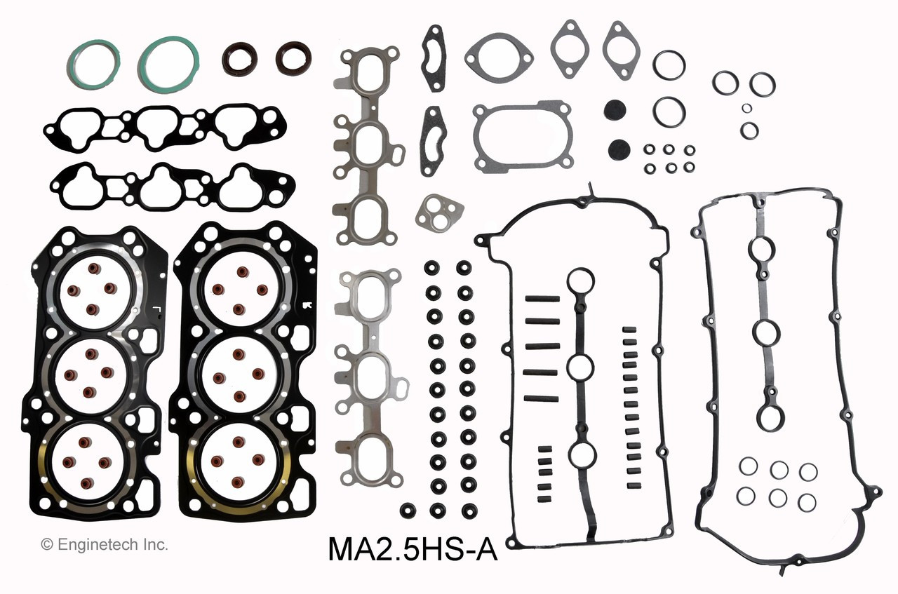 1995 Mazda 626 2.5L Engine Cylinder Head Gasket Set MA2.5HS-A -5