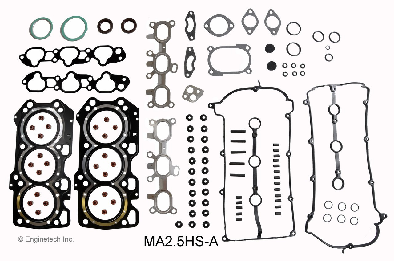 1999 Mazda 626 2.5L Engine Cylinder Head Gasket Set MA2.5HS-A -20