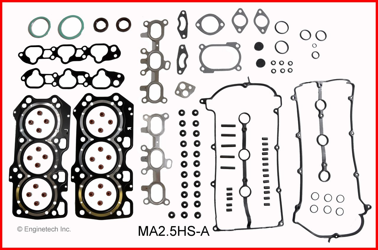 1994 Mazda MX-6 2.5L Engine Gasket Set MA2.5K-1 -6