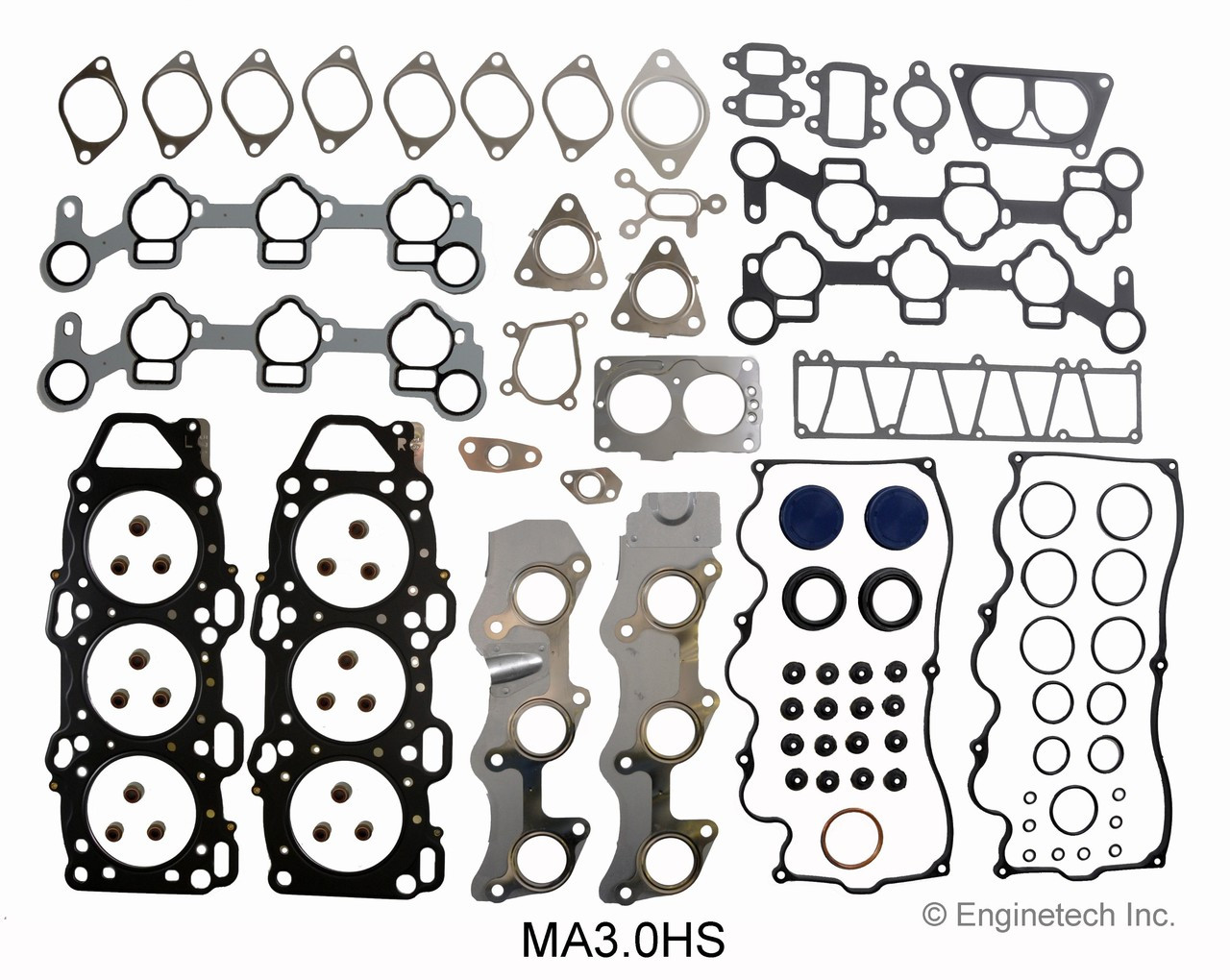 1988 Mazda 929 3.0L Engine Cylinder Head Gasket Set MA3.0HS -1