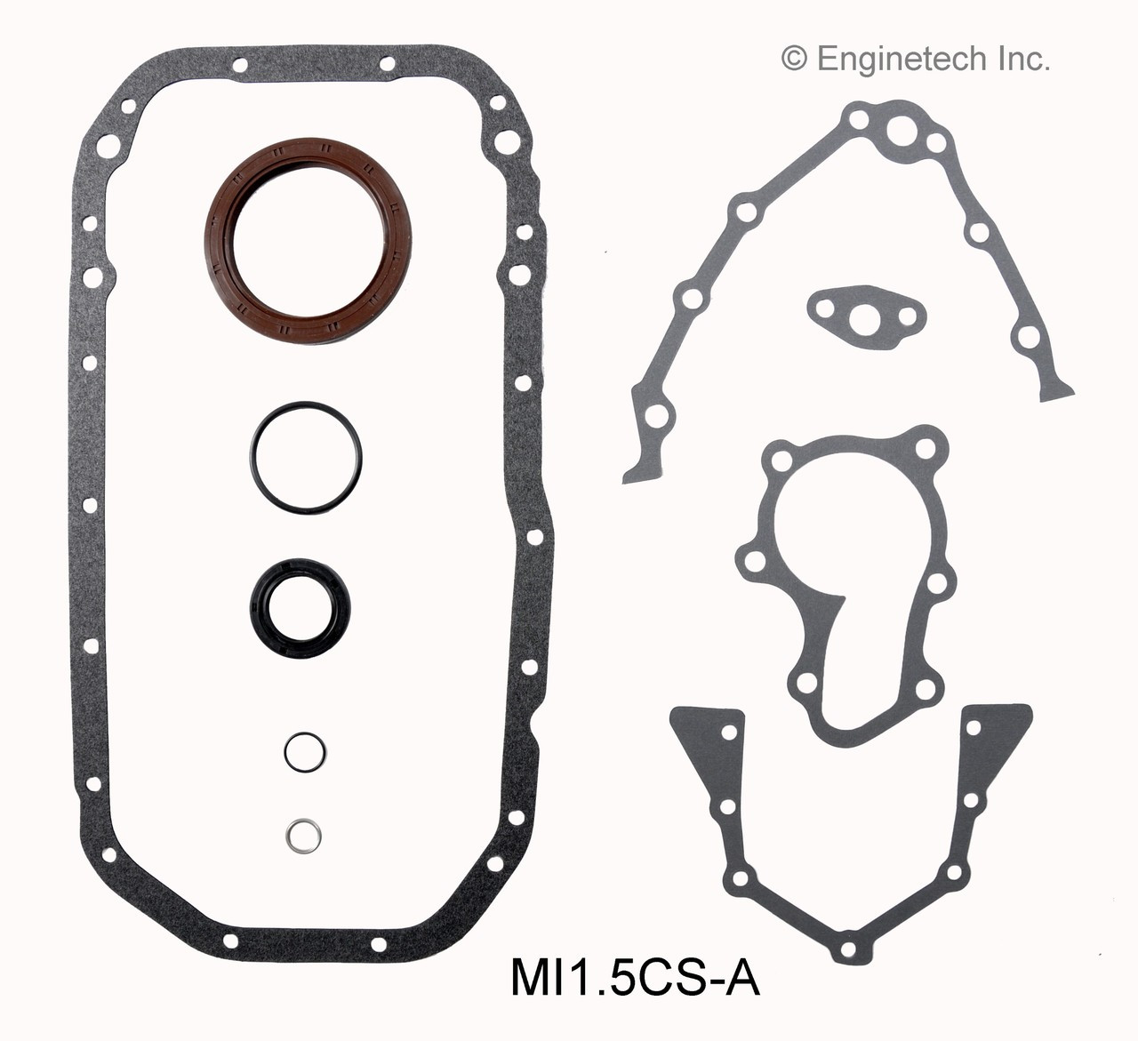 1998 Mitsubishi Mirage 1.5L Engine Lower Gasket Set MI1.5CS-A -2