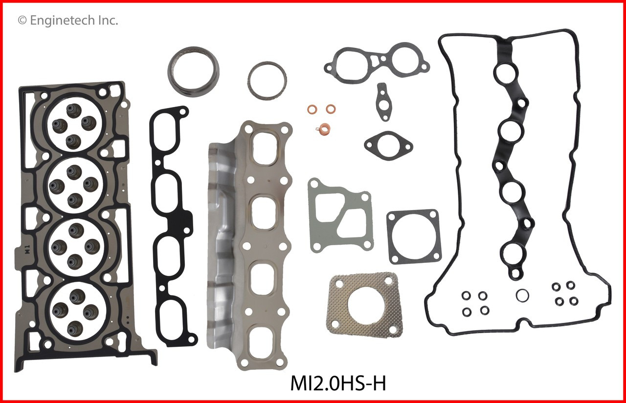2012 Mitsubishi Lancer 2.0L Engine Gasket Set MI2.0K-6 -5