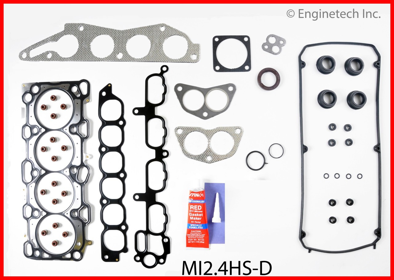 2010 Mitsubishi Eclipse 2.4L Engine Cylinder Head Gasket Set MI2.4HS-D -26