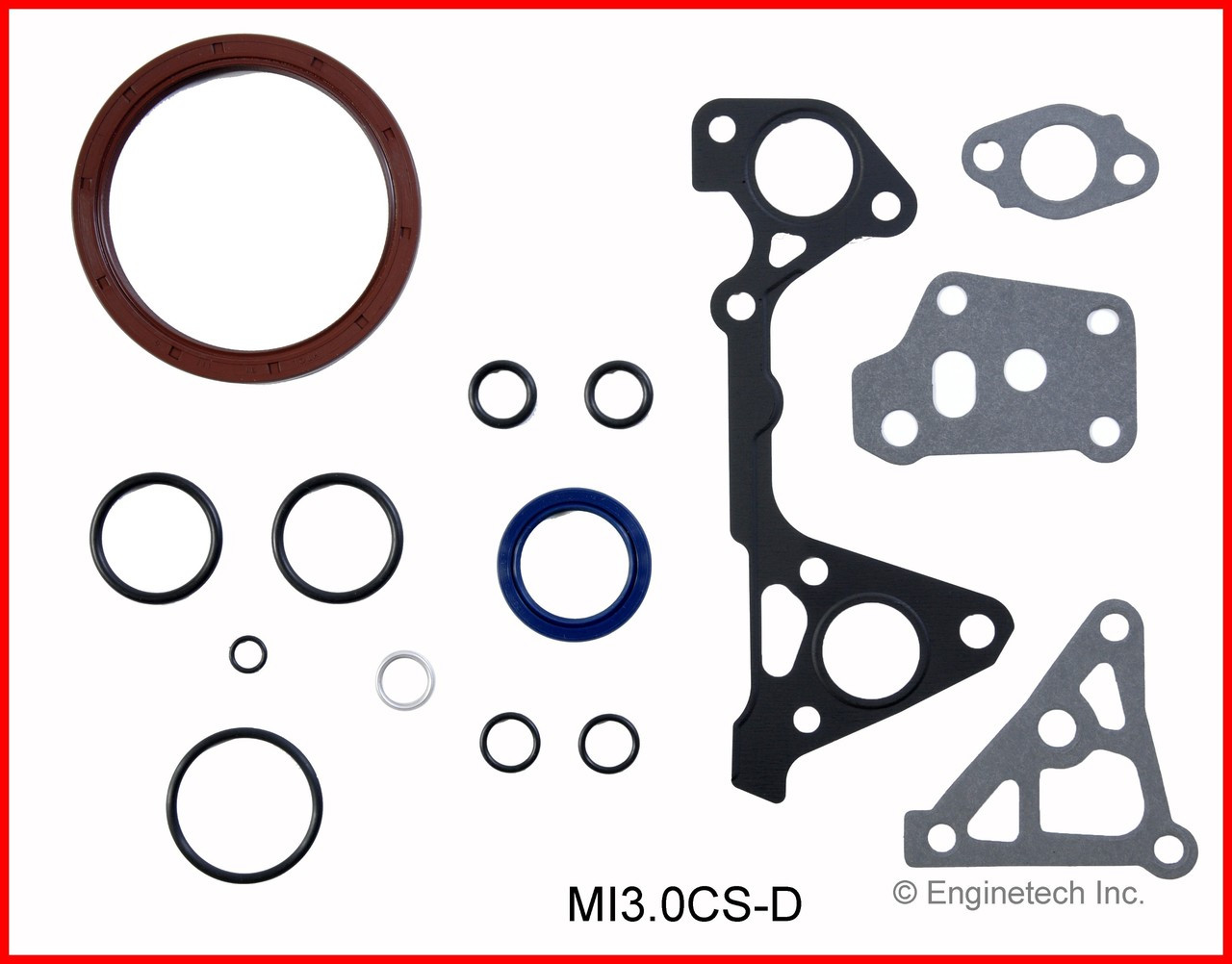 2002 Chrysler Sebring 3.0L Engine Lower Gasket Set MI3.0CS-D -9