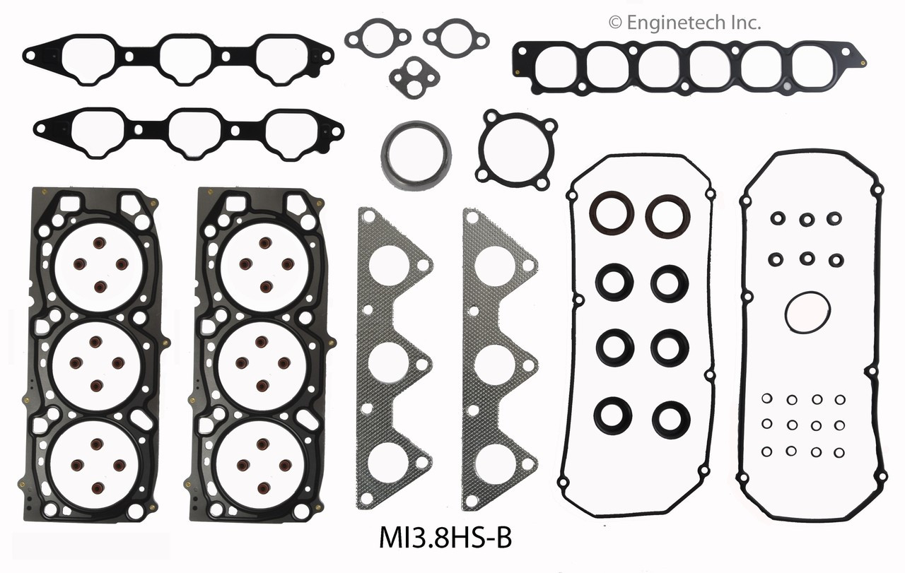 2007 Mitsubishi Eclipse 3.8L Engine Cylinder Head Gasket Set MI3.8HS-B -2