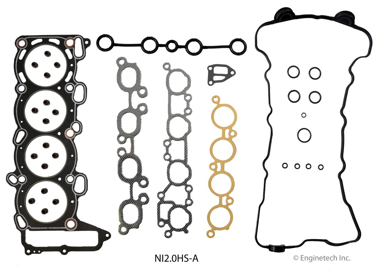 1998 Nissan 200SX 2.0L Engine Cylinder Head Gasket Set NI2.0HS-A -7