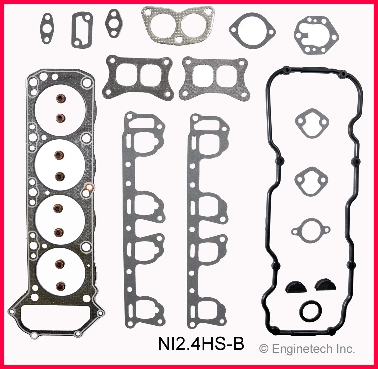 1988 Nissan Van 2.4L Engine Cylinder Head Gasket Set NI2.4HS-B -2