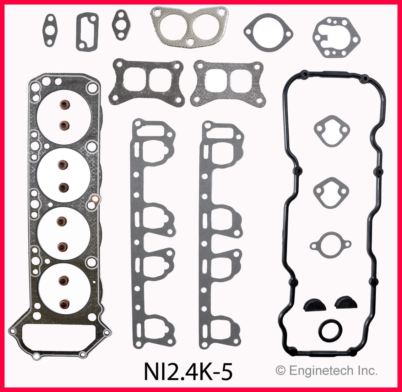 1987 Nissan Van 2.4L Engine Gasket Set NI2.4K-5 -1