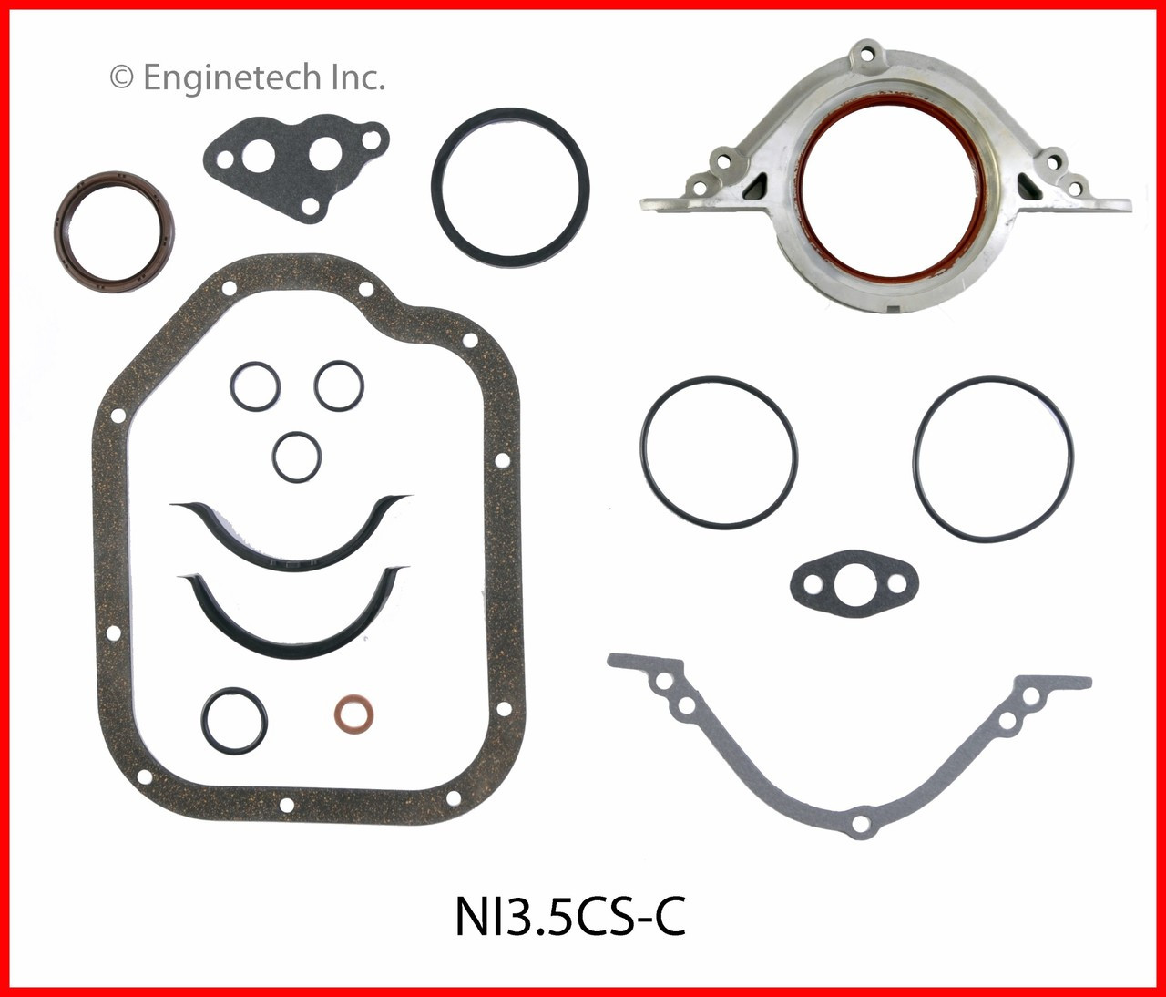 2003 Infiniti G35 3.5L Engine Lower Gasket Set NI3.5CS-C -20