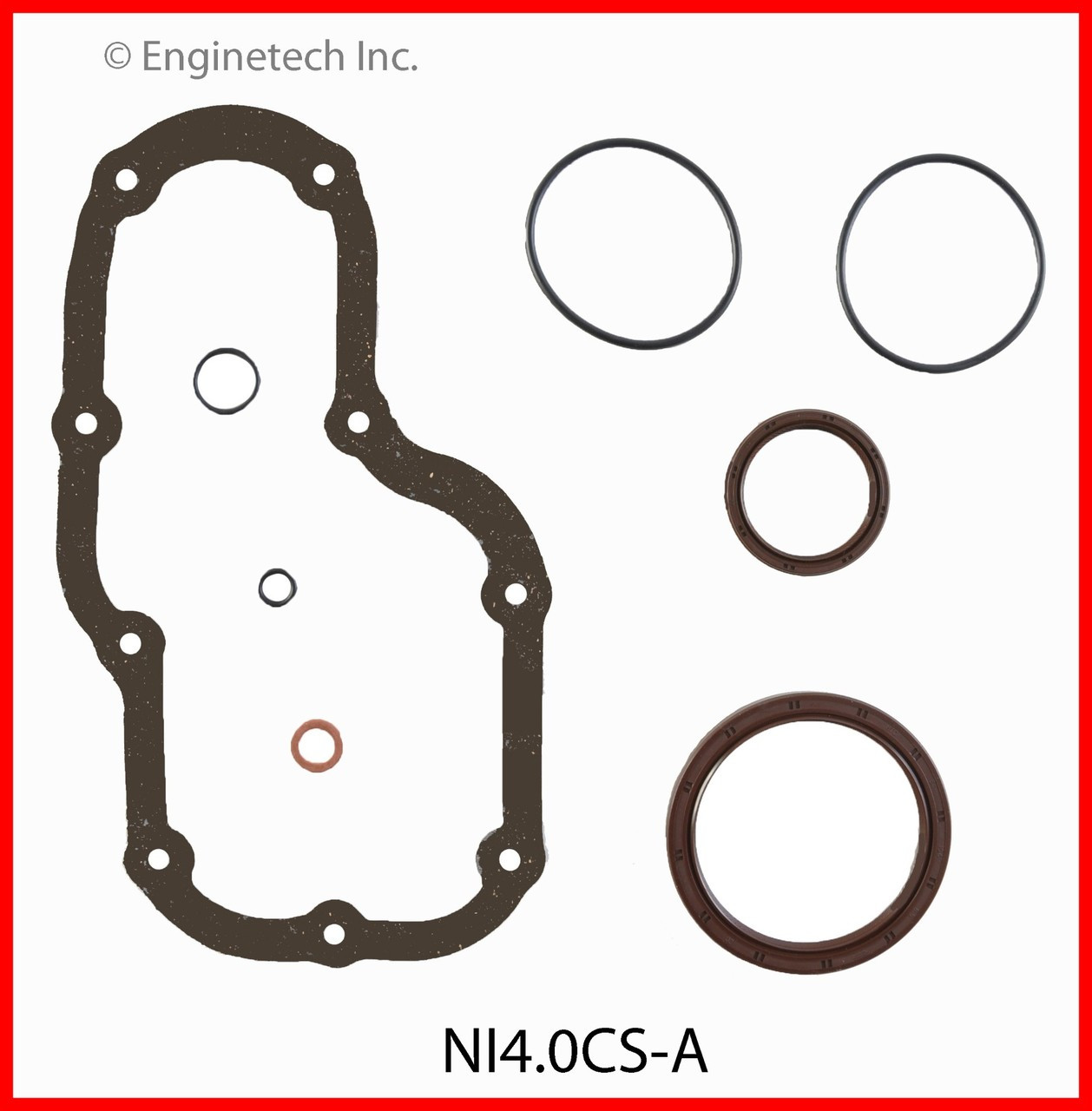 2012 Suzuki Equator 4.0L Engine Lower Gasket Set NI4.0CS-A -31