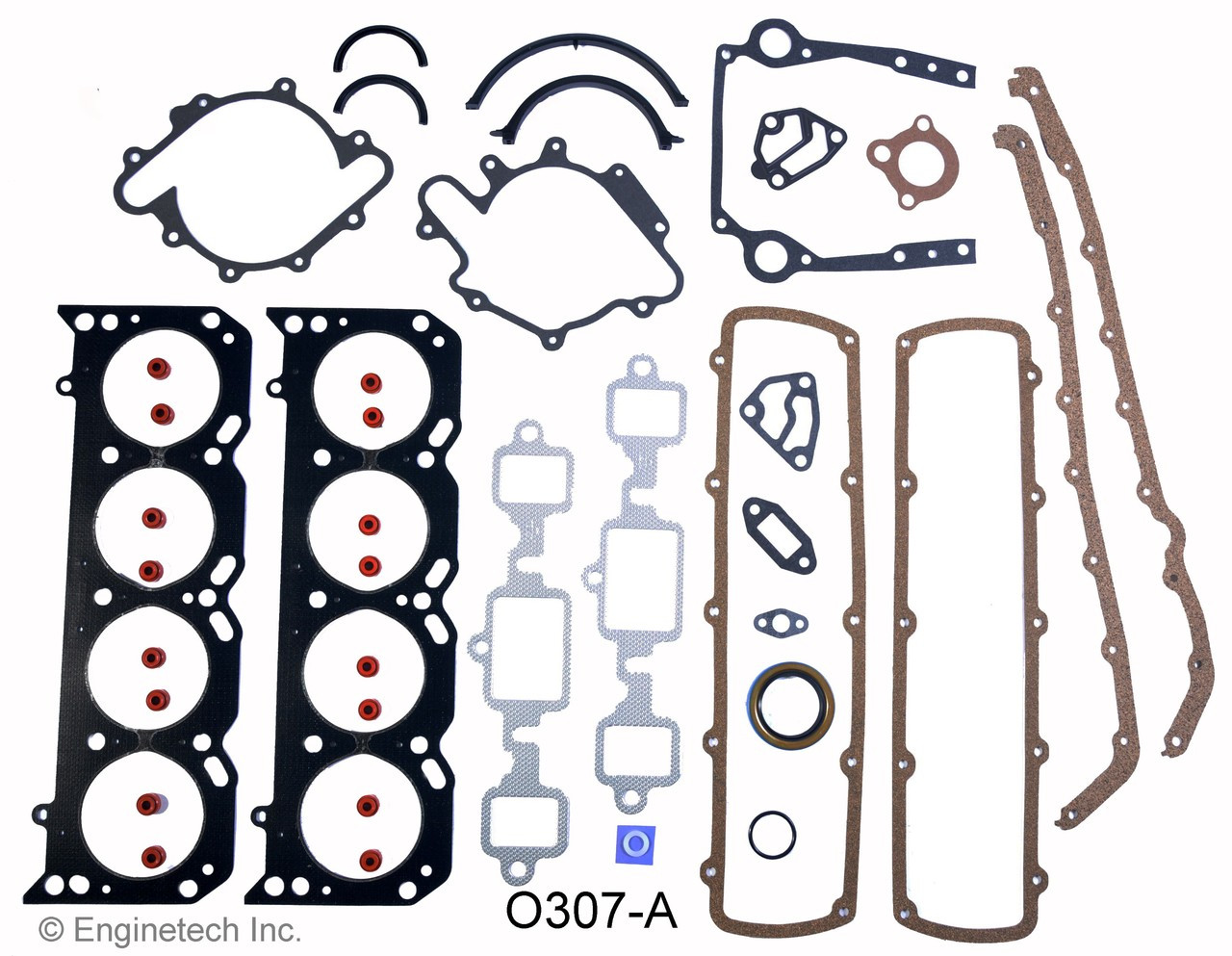 1986 Buick Regal 5.0L Engine Gasket Set O307-A -61