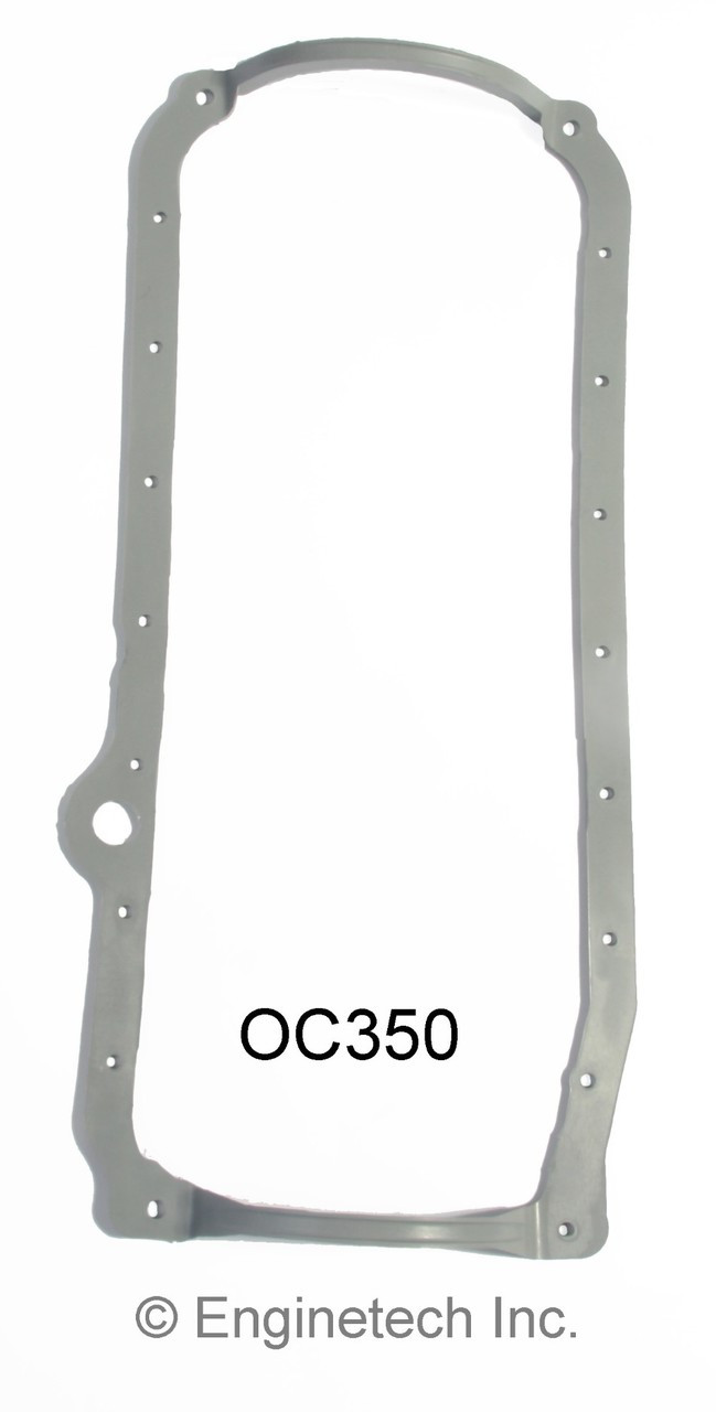 1989 Chevrolet P20 5.7L Engine Oil Pan Gasket OC350 -230
