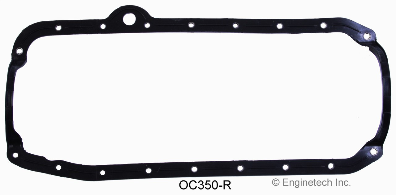 1985 Chevrolet C30 5.7L Engine Oil Pan Gasket OC350-R -994