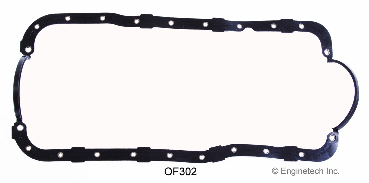 1989 Ford E-150 Econoline 5.0L Engine Oil Pan Gasket OF302 -38