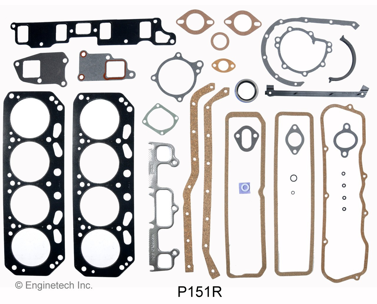 1985 Buick Century 2.5L Engine Gasket Set P151R -57